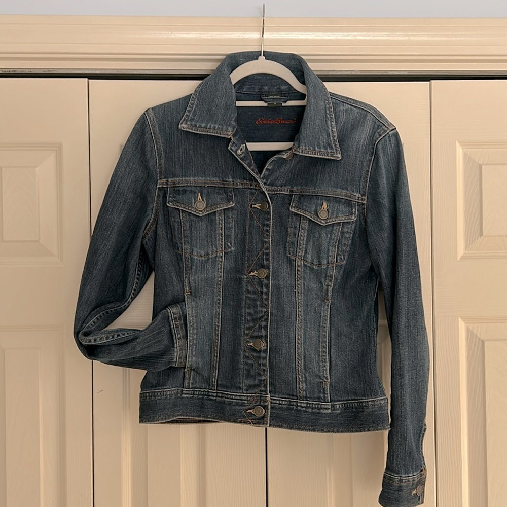 Classic Eddie Bauer denim Jean jacket in small